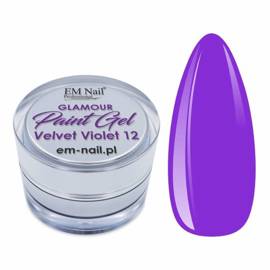Paint Gel Glamour Velvet Violet 12