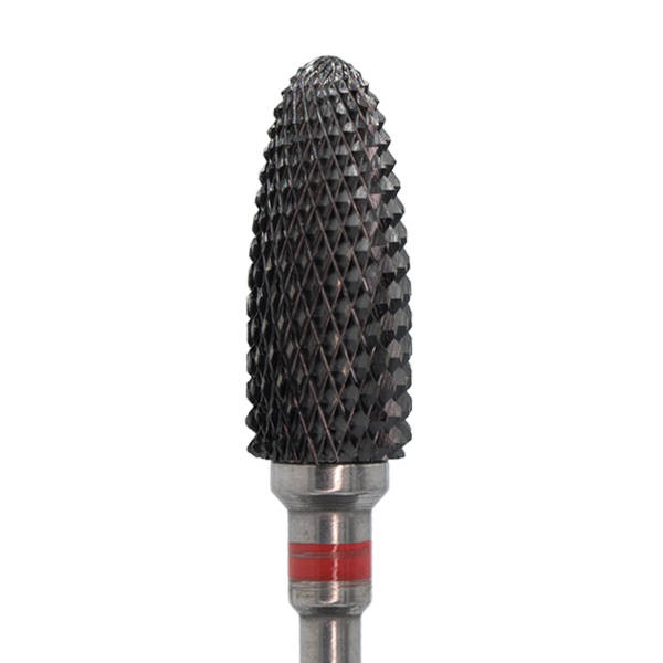 Carbide cutter, cone for mass removal - red