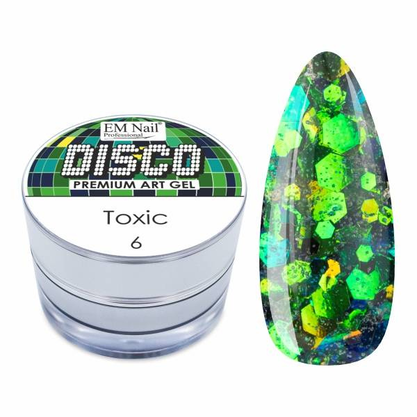 Disco Premium Art Gel Toxic 6