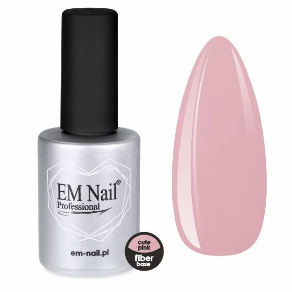 Fiber Glass Base Cute Pink 15ml EM Nail