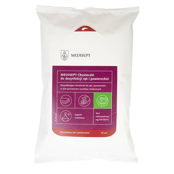 Medilab disinfectant wipes - Medisept 50 pcs.