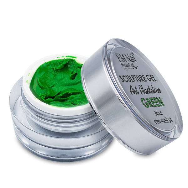 Plastiline Sculpture Gel Green 5