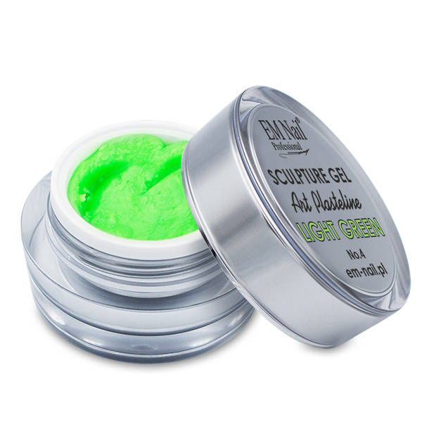 Plastiline Sculpture Gel Light Green 4