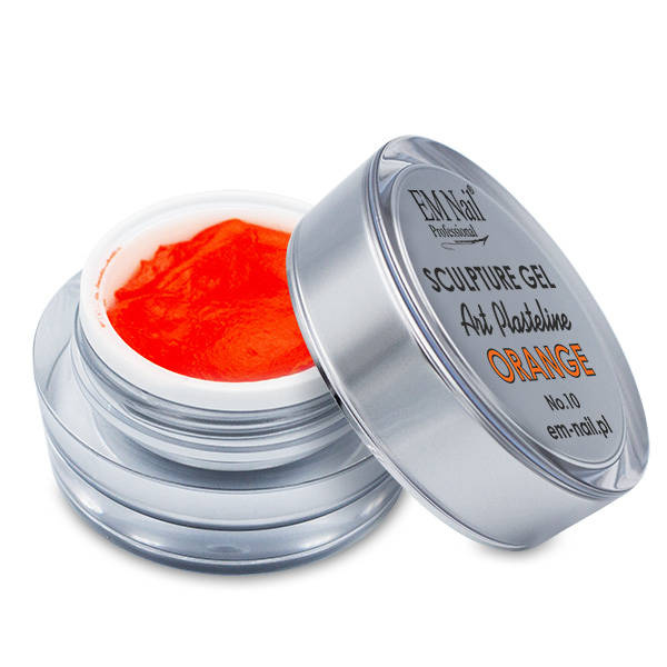 Plastiline Sculpture Gel Orange 10