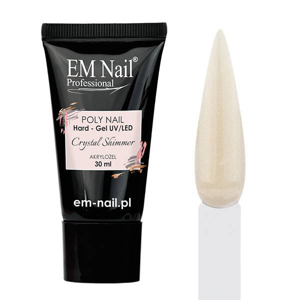 Poly Nail Hard Gel - Crystal Shimmer 30ml