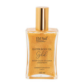 Glitter Body Oil Gold 100 ml