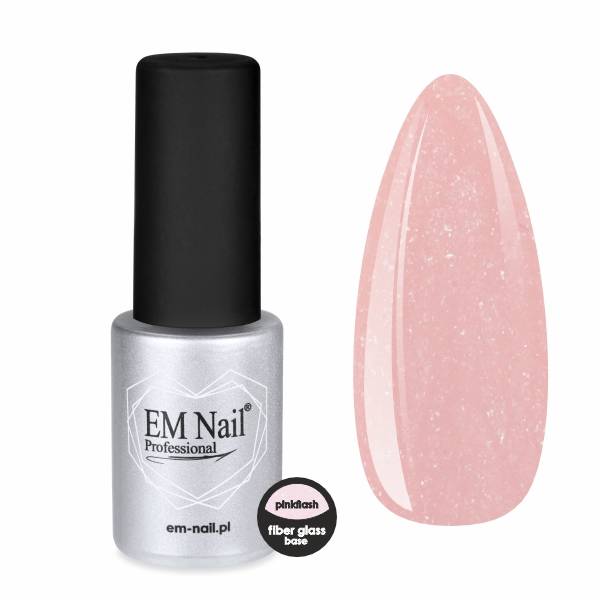 Fiber Glass Base Pinkflash 6ml EM Nail