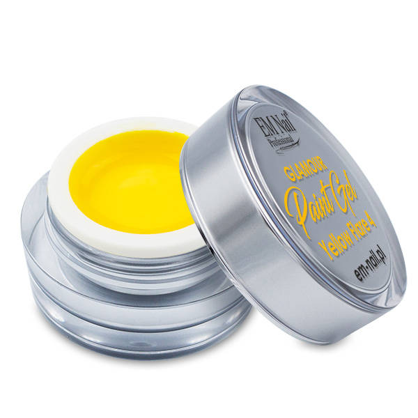 Paint Gel Glamour Nr. 4 Yellow Flare