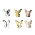 Biżuteria 3D w pojemniczku kolorowe motylki