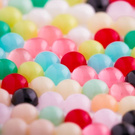 bunte Steinchen 4mm im rondell