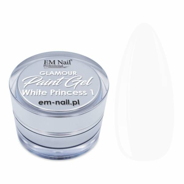 Paint Gel Glamour White Princess 1