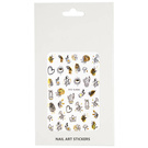 Naklejki do paznokci Black Gold