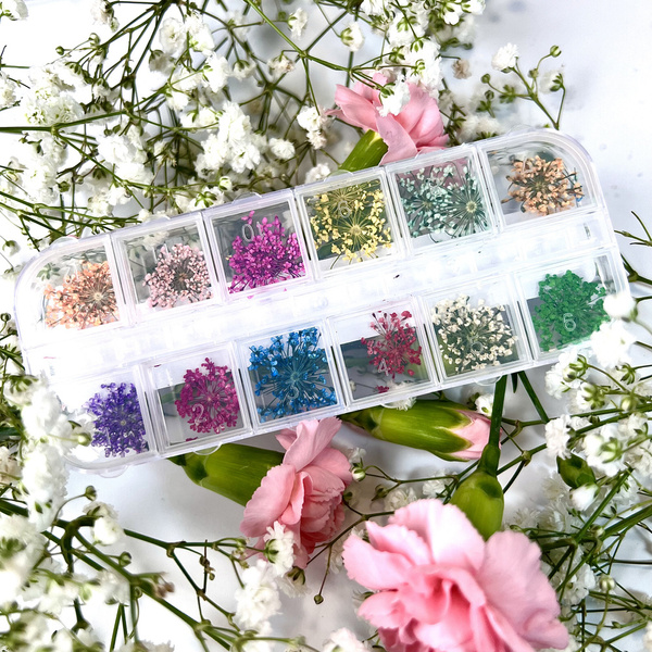 Nail Art Blumen 12 Farben