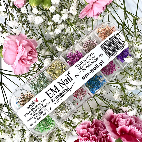 Nail Art Blumen 12 Farben