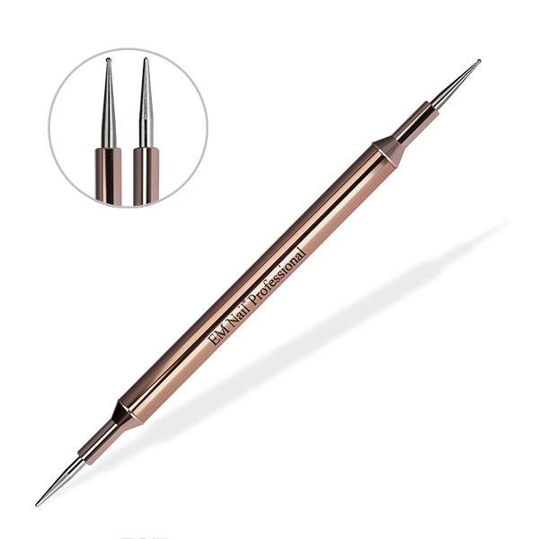 Sonda do zdobień Rosegold – Rozmiar 0 i 2  EM Nail Professional