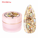 Premium Glitter Art Gel Dripping In Gold 3 