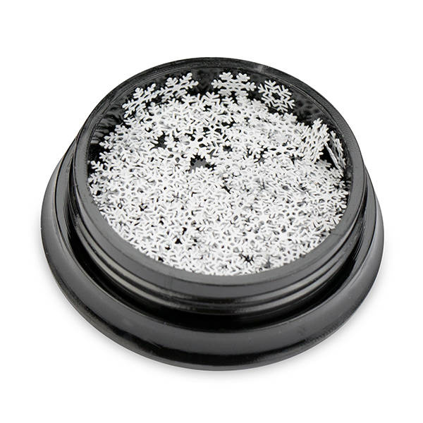 Weiße Schneeflocken