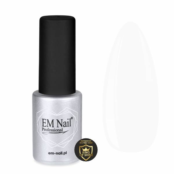 Tempered Dry Top Coat King Of Shine 6ml EM Nail