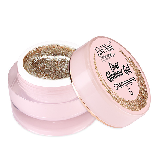 Liner Glamour Gel Champagne 6