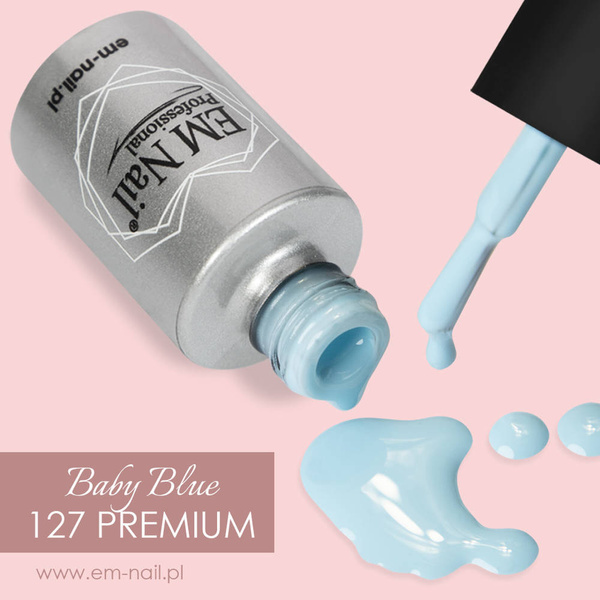 Premium Gel Polish Baby Blue 127