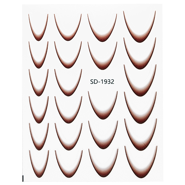 Nailart Sticker 5D French Ombre