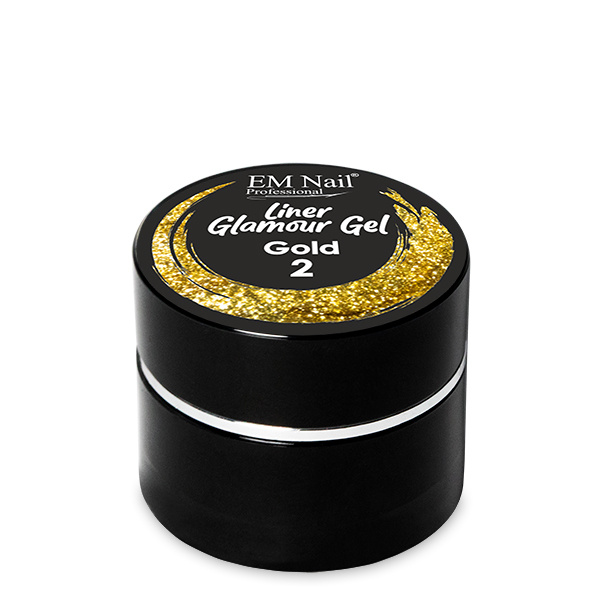 Liner Glamour Gel Gold 2