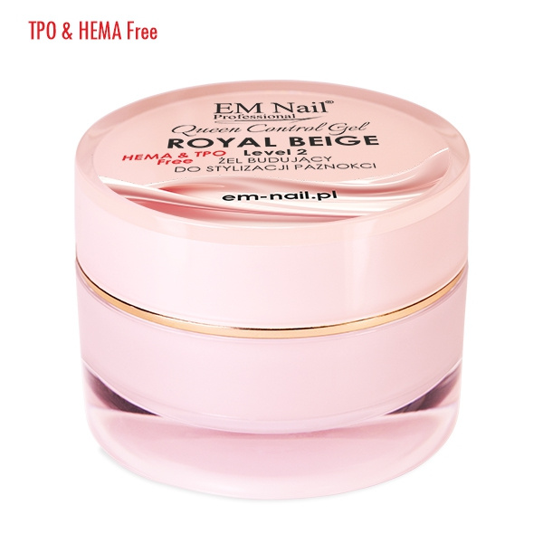 Queen Control Gel Level 2 – Royal Beige EM Nail 50ml