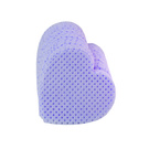 Violette fusselfreie Vlies-Herz-Pads 200 Stück