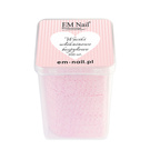 Rosa Vlies-Wattepads in Herzform, 200 Stück – für Nagelstyling, EM Nail