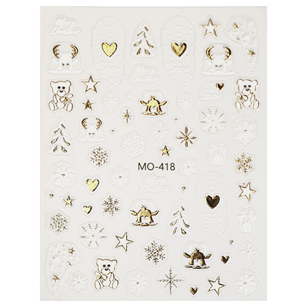 Naklejki na paznokcie 5D