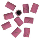 Pediküre Kappen pink Körnung 180, 100 Stk