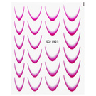 Nailart Sticker 5D French Ombre