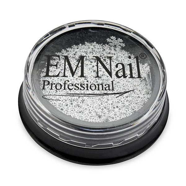 Weiße Schneeflocken