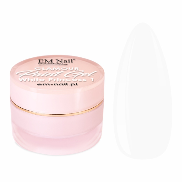 Paint Gel Glamour White Princess 1