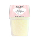 Gelbe fusselfreie Vlies-Herz-Pads 200 Stück