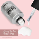 Fiber Base Glossy White 6ml EM Nail