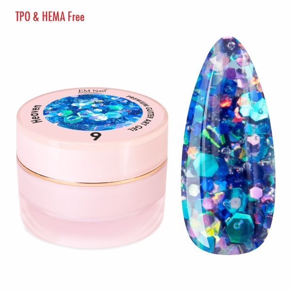 Premium Glitter Art Gel Heaven 9
