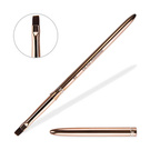 Gelpinsel Nr. 4 gerade, Metall, Roségold, EM Nail