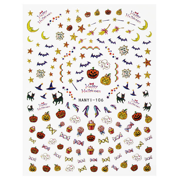 Nailart Sticker Halloween