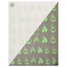 Naklejki na paznokcie świecące w ciemności