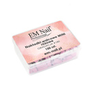 Mini nakładki walcowe różowe gradacja 180, 100 szt