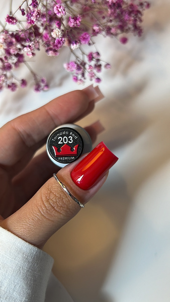 Premium Gel Polish Tornado Red 203