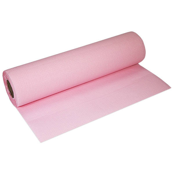 Kosmetische Unterlage auf Rolle, rosa