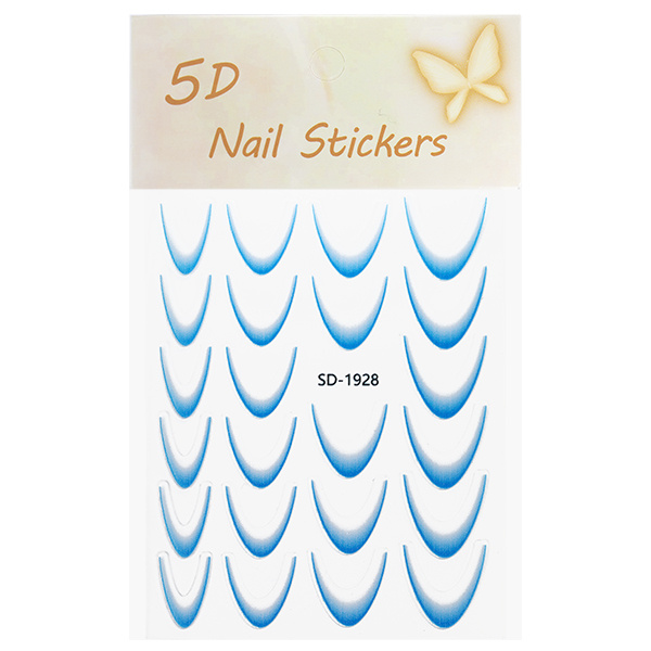 Nailart Sticker 5D French Ombre