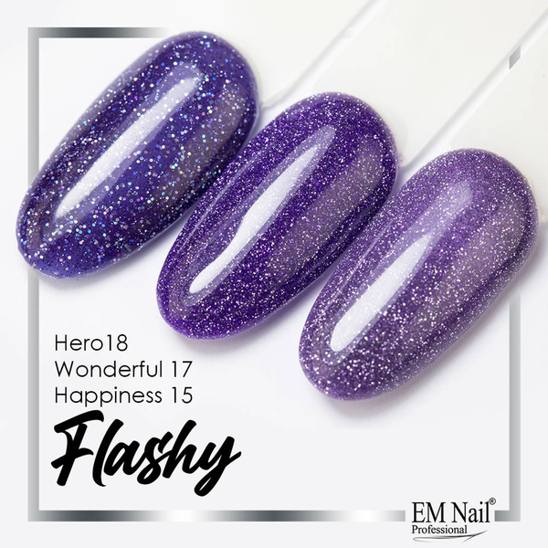 Gel Polish Flashy Wonderful 17