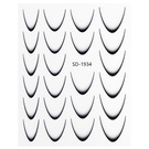 Nailart Sticker 5D French Ombre