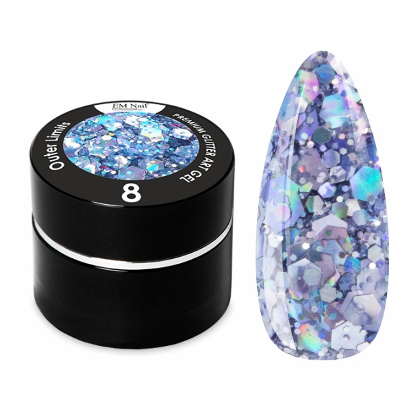 Premium Glitter Art Gel Outer Limits 8