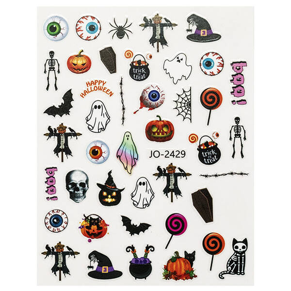 Naklejki na paznokcie Halloweenowe