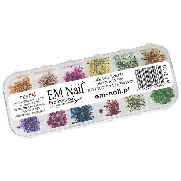 Nail Art Blumen 12 Farben