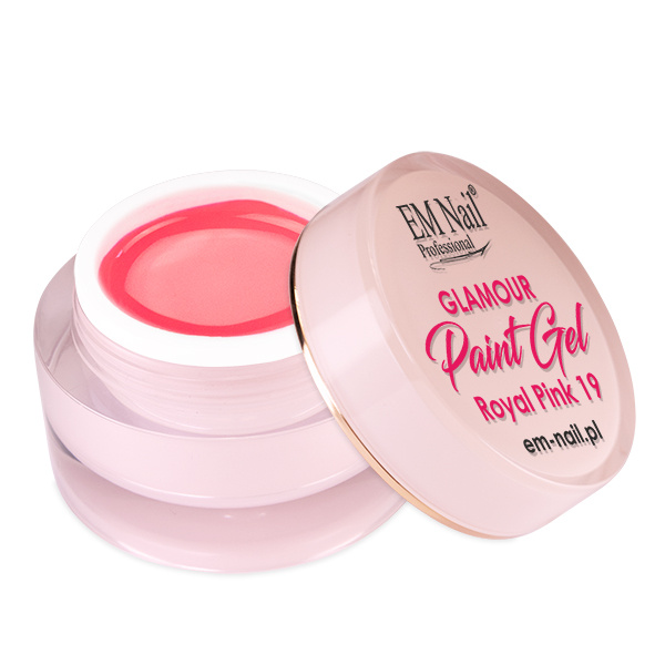 Paint Gel Glamour Royal Pink 19
